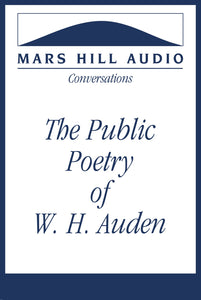 The Public Poetry of W. H. Auden