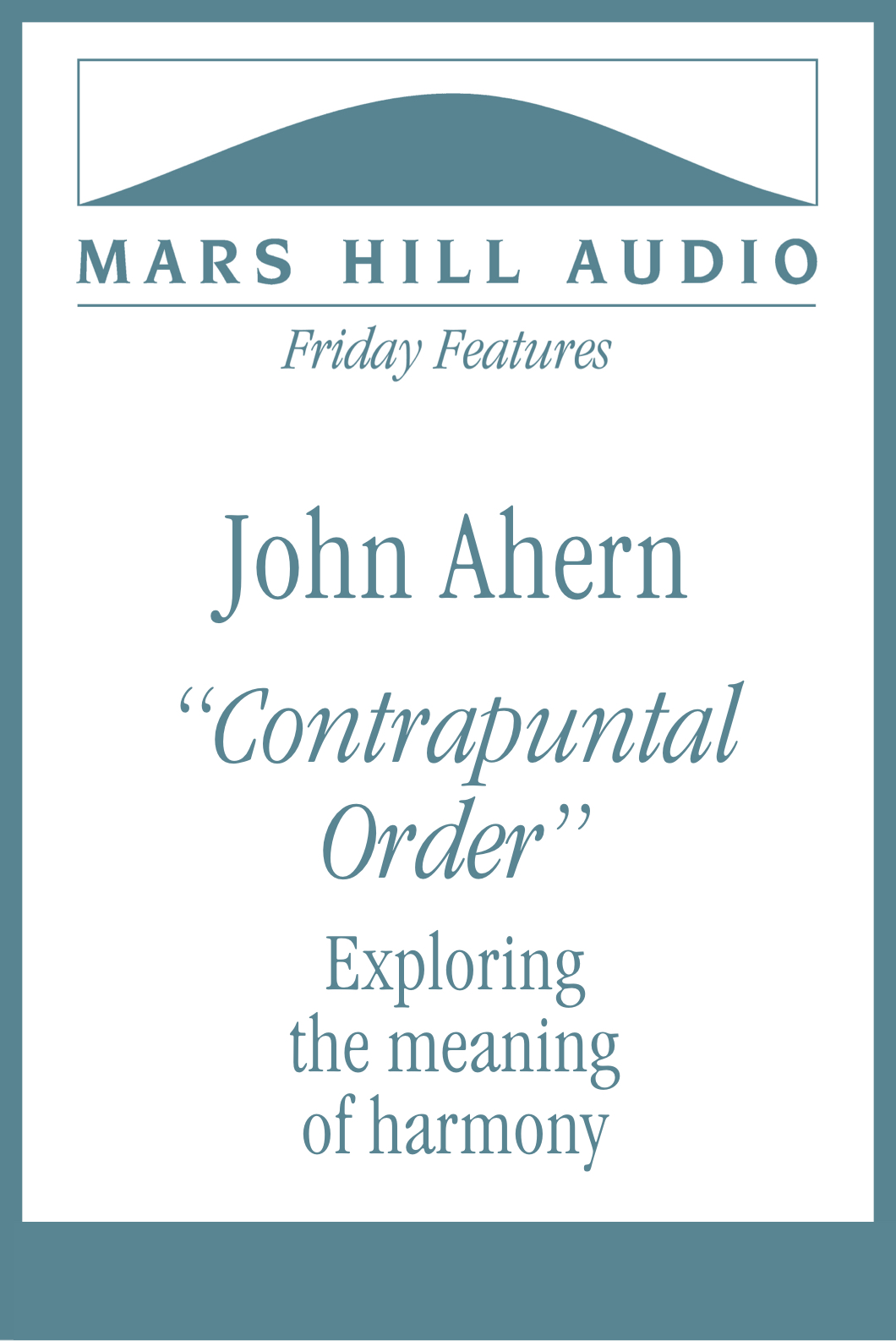 Counterpoint as a “spirited discussion”