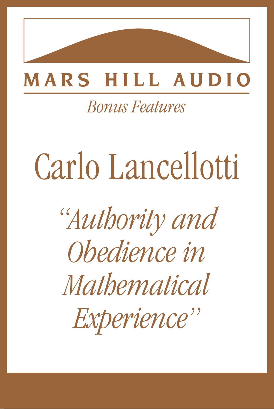 Submission to mathematical truth