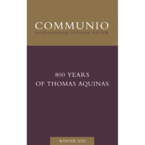 Winter 2025 issue of Communio available