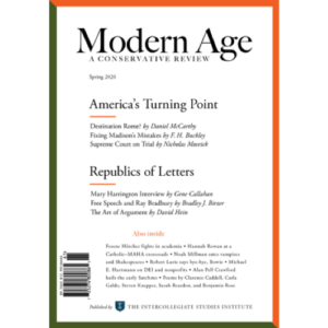 Spring 2026 issue of Modern Age available