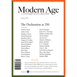 Summer 2026 issue of Modern Age