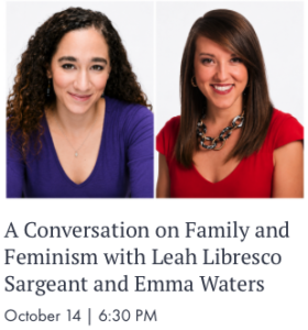 A Conversation on Family and Feminism – October 14, 2026