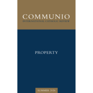 Summer 2026 issue of Communio available